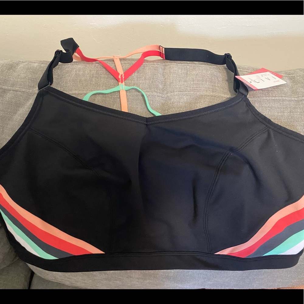Lane Bryant, Livi Sport Bra, multi color, 22/24